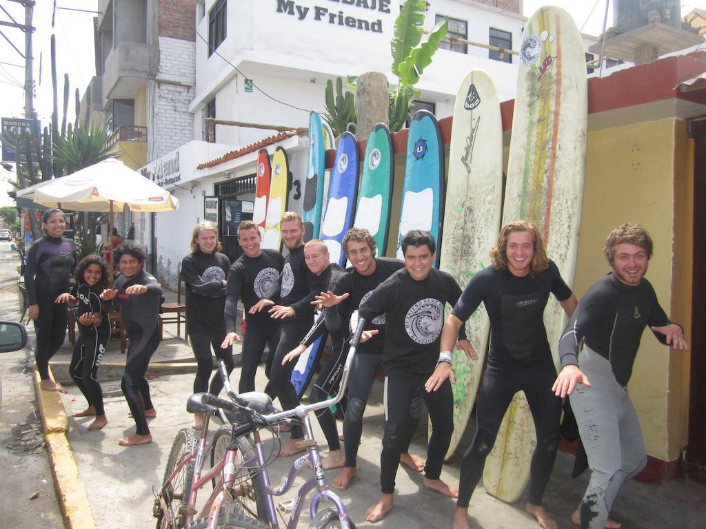 My Friend Surf Hostal Huanchaco Zewnętrze zdjęcie