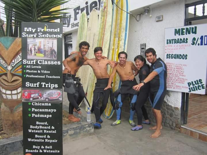 My Friend Surf Hostal Huanchaco Zewnętrze zdjęcie